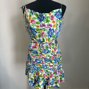 For Love & Lemons Miranda Belted Dress NWT Medium